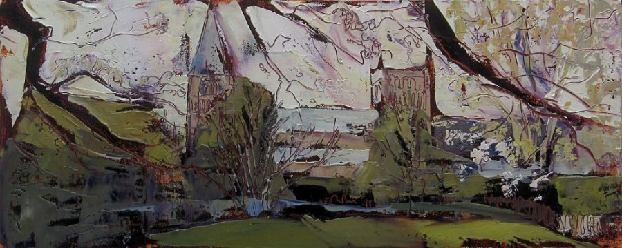 Susan Isaac - Southwell Minster from the Recreation Ground